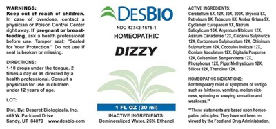 Dizzy (Dsrt0494 Dizzy 8 20 2020)